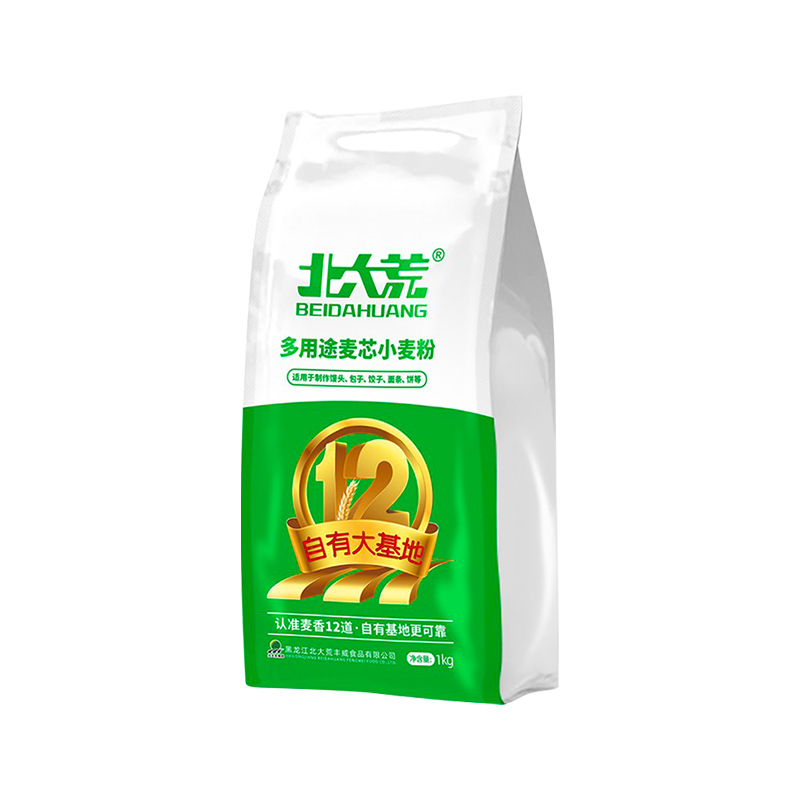 北大荒多用途麦芯分小麦粉家庭通用5斤特制一等中筋面粉2.5kg - 图3