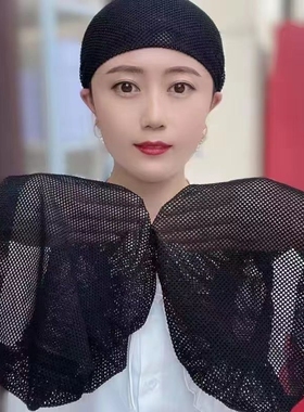 戴帽子神器收头发绷带头饰扎头发收发撑帽子打底束发带防滑超轻薄