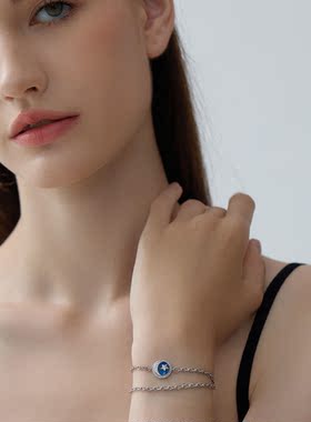 美缤宝高级感银河系女士简约手链