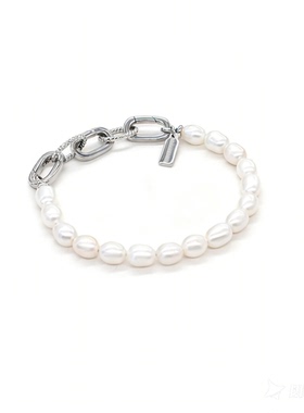 美缤宝MYBEBOA自在搭系列可自由搭配吊坠 随心环Liber珍珠手链