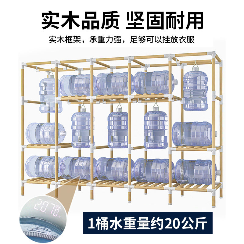 家用卧室布衣柜出租房用经济型收纳 立构衣柜