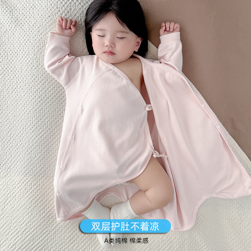 婴儿睡袋四季通用小月龄护肚睡衣a类纯棉宝宝睡袍幼儿春秋款睡裙,淘宝优惠券,粉丝福利购,淘宝优惠卷