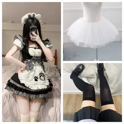 Японский милый комплект, большой размер, стиль Лолита, для транссексуалов, косплей