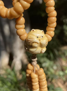 托腮猫招财猫鹿角文玩diy配饰
