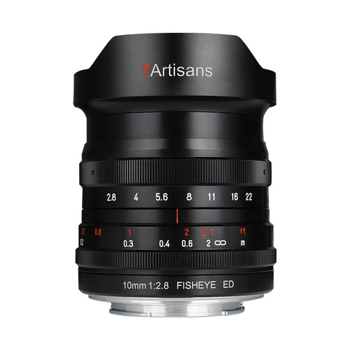 七工匠10mm f2.8超广角鱼眼全画幅微单镜头适用于索尼A7M3佳能R5 - 图3