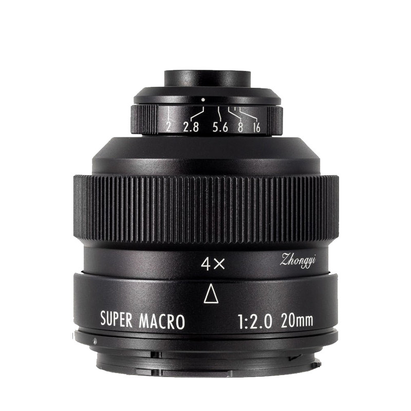 中一光学20mm f2.0 4 佳能索尼松下 耐影单反镜头