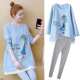 Maternity wear spring autumn winter suit mid-length top