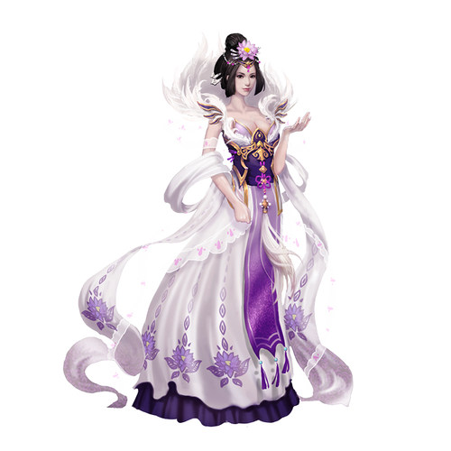游戏角色设计cg动漫人物形象场景人设三视图立绘厚涂原画代画定制 - 图3
