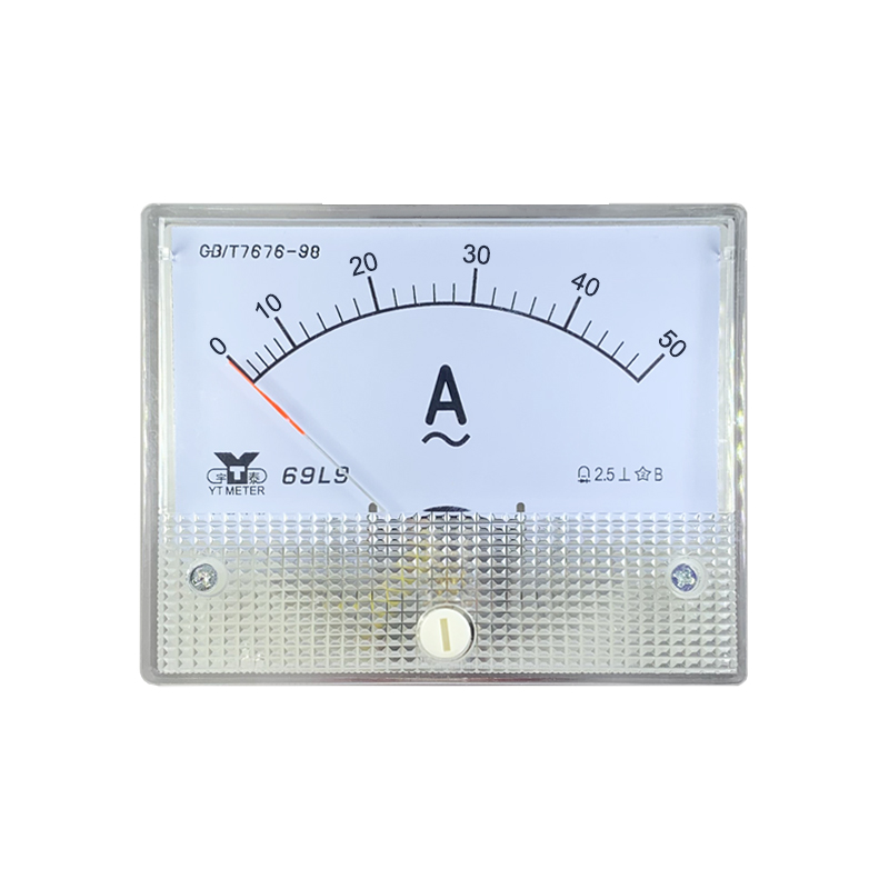 69l9交流电流表5a 10a 20a 30a 50a指针ac 100/5A安装仪表64*80mm - 图3