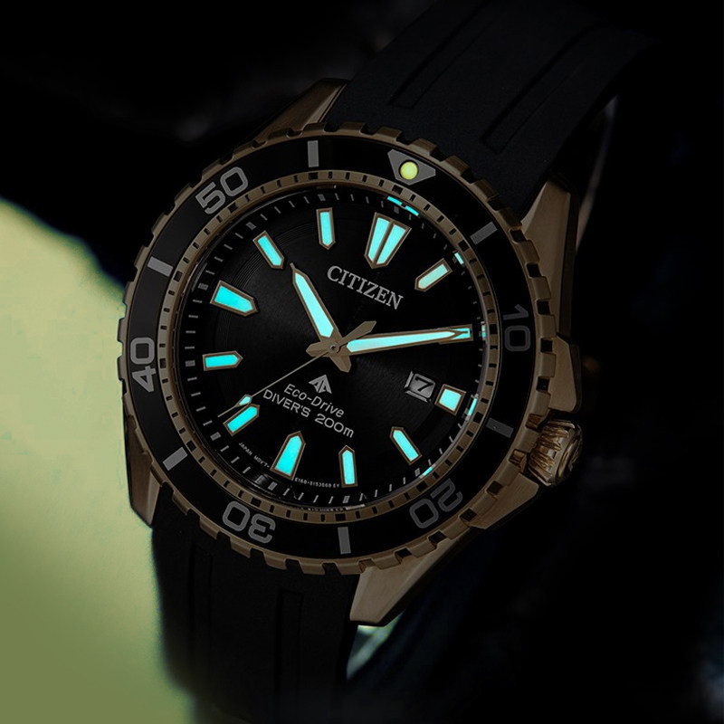 西铁城正品光动能防水夜光时尚男表 奥兹海外日韩腕表