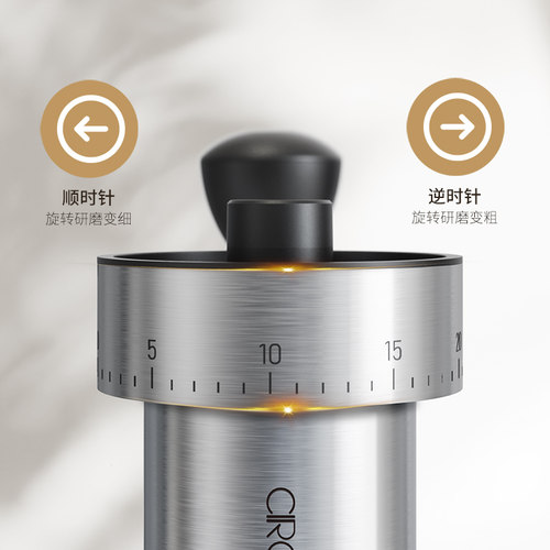 圆乐手摇磨豆机咖啡豆研磨机咖啡手动磨粉手冲器具家用手磨咖啡机 - 图2