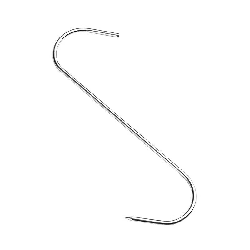 腊肉挂钩不锈钢S型晒腊鱼挂烤鸭香肠猪肉尖头勾加粗S钩配菜备菜盘,淘宝优惠券,粉丝福利购,淘宝优惠卷