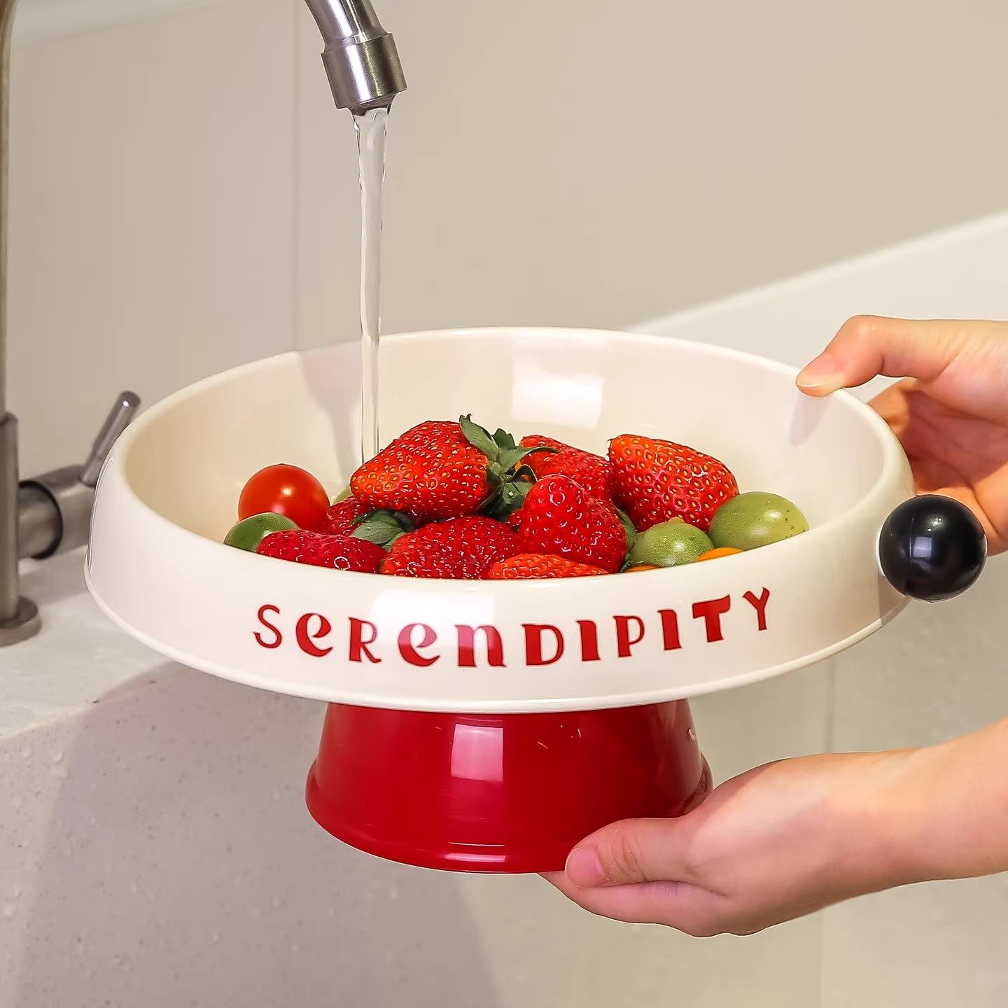 轻奢水果盘客厅茶几家用洗水果干果盘带盖高颜值前台糖果盘备菜盘,淘宝优惠券,粉丝福利购,淘宝优惠卷