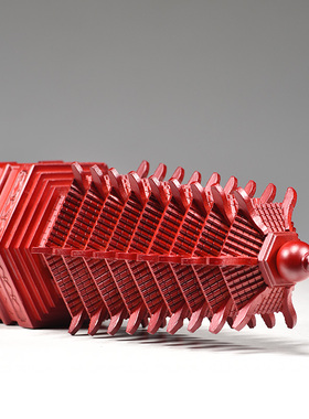 红色桃木9层塔实木文昌塔九层雕刻家居客厅办公摆设装饰工艺品