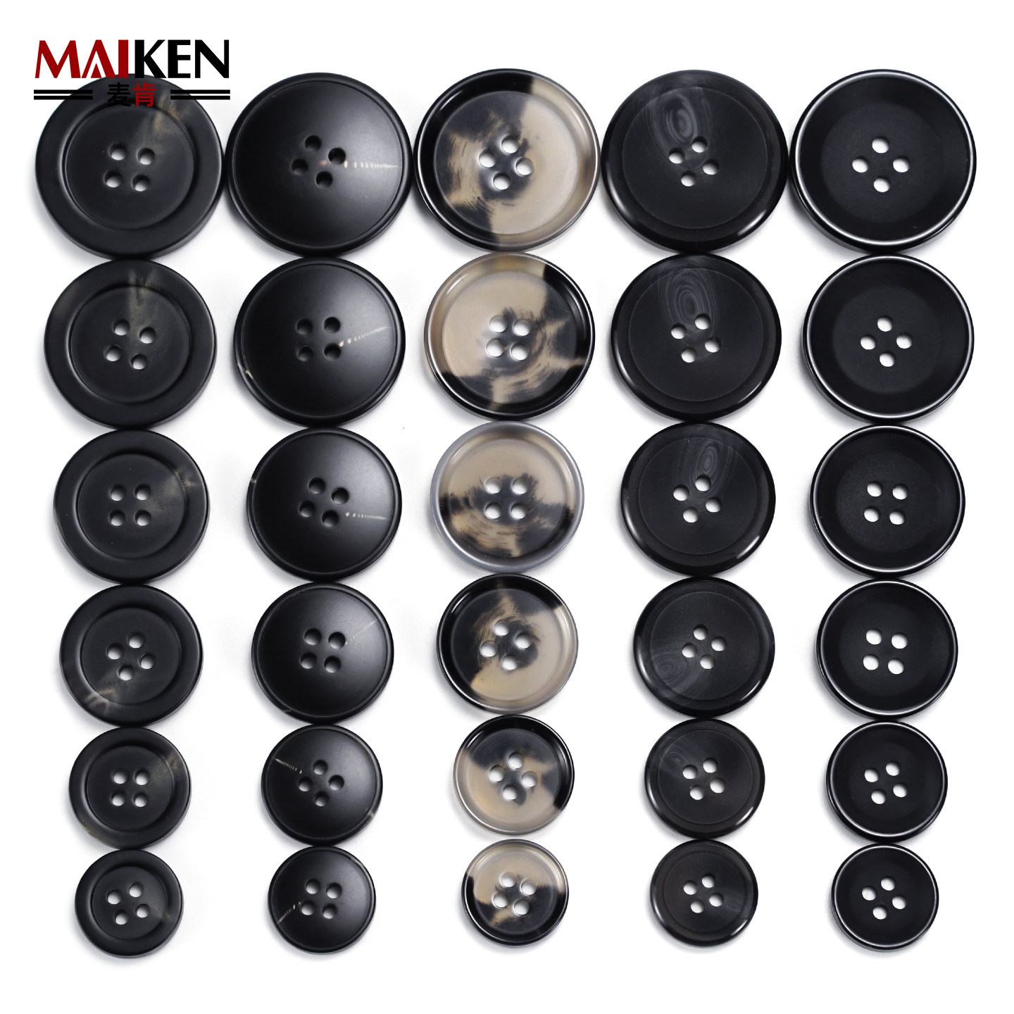 McCann button high-end suit jacket coat resin button