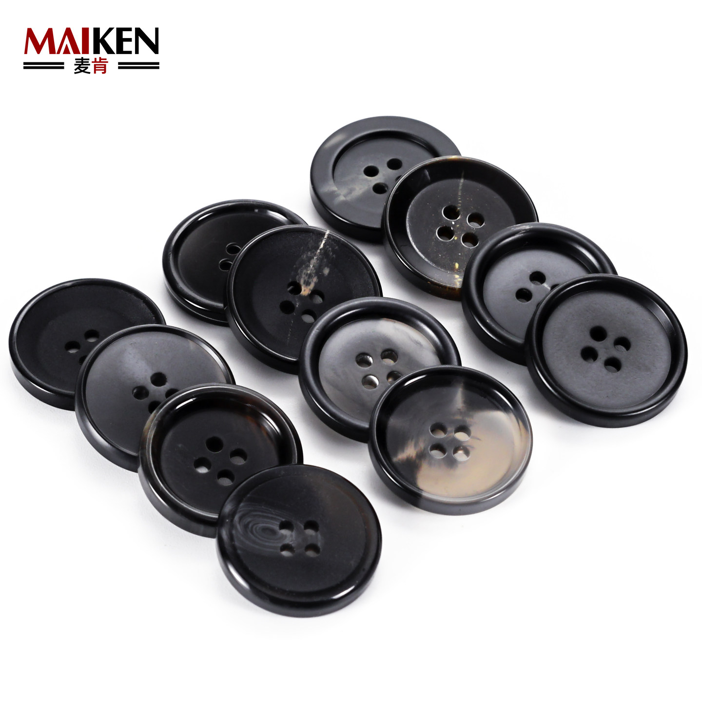 McCann button high-end suit jacket coat resin button