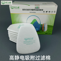 Protection for Confiltration Cotton N3901 High electrostatic adsorption dust resistant KN95 High electrostatic adsorption dust resistant gas mask 3900