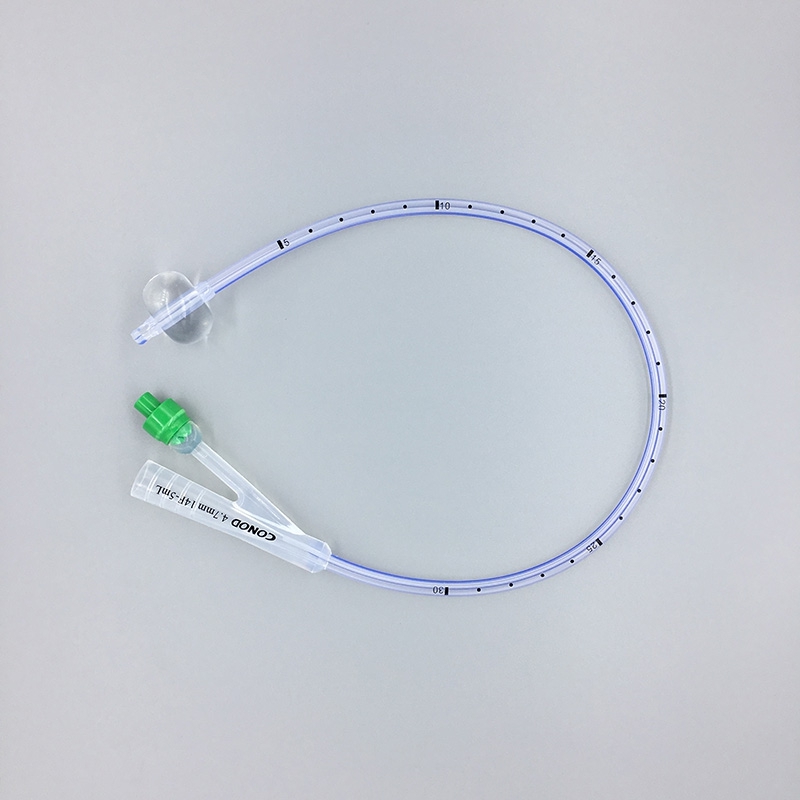 康诺CONOD肾造瘘引流管膀胱造瘘管双腔三孔导尿管肾盂球囊型导管 - 图0