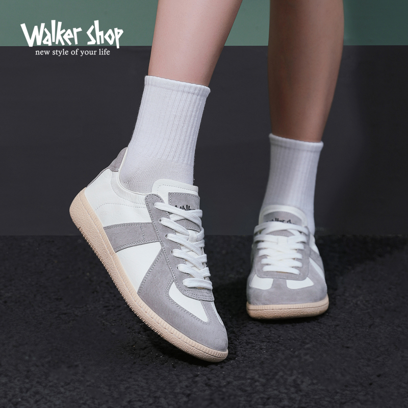 Walker Shop德训鞋子女2024春新款女鞋百搭小白鞋女休闲板鞋单鞋 - 图3