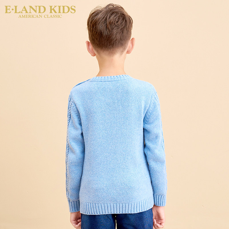 eland kids衣恋童装儿童校园风毛衣 elandkids衣恋毛衣/针织衫