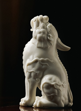 鹿角貔貅摆件聚财皮丘玄关