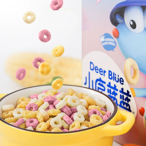 Полное сокращение [Маленький оленя Blue_gee Circle] Puffs Healthy Breakfafge Дайте один -лечебные рецепты ребенка и детей с детьми