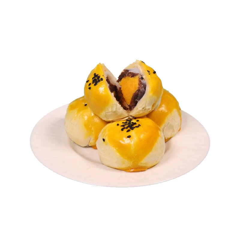 КрылоBeibu Gulf Sea Duck Egg Yolk Crisp 12 штук 1 коробка завтрак подарок снеки пирог соленый утиные яйца