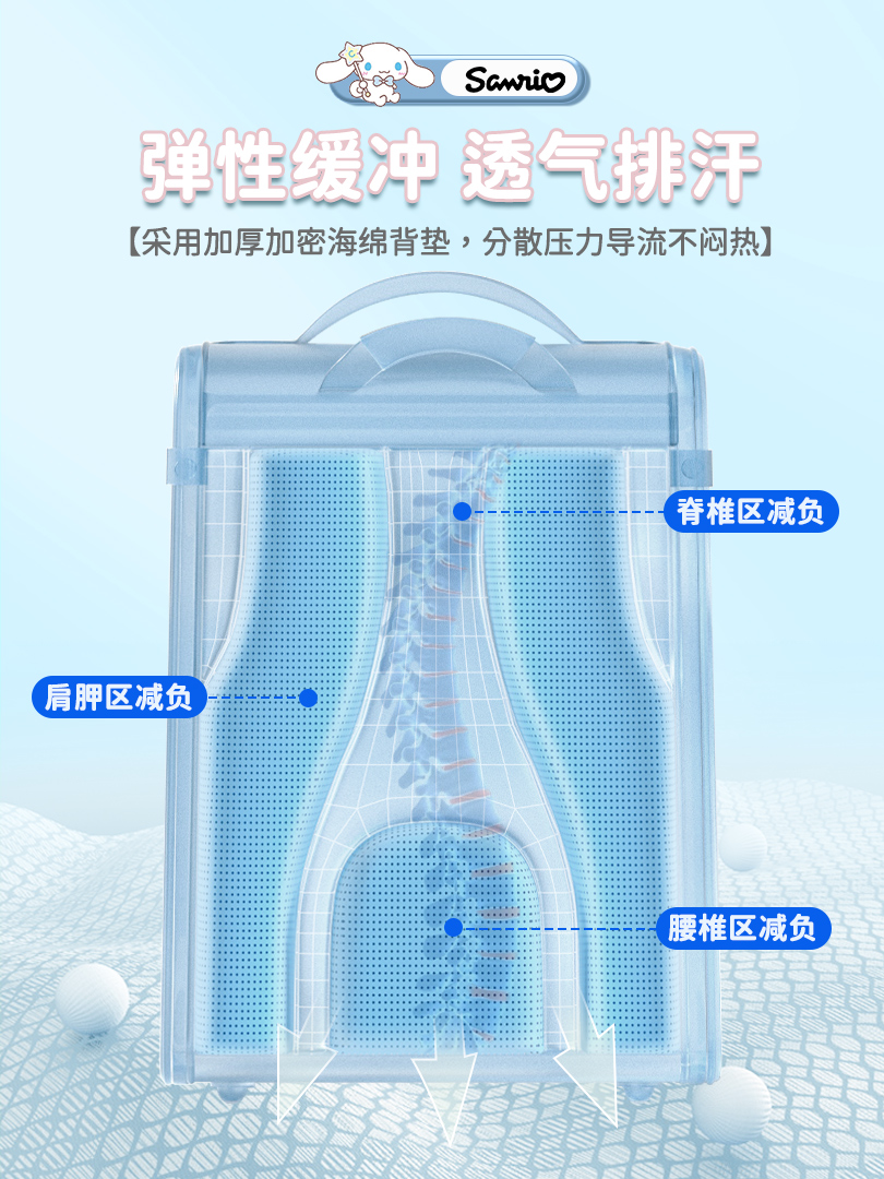 2024爆款三丽鸥书包小学生一到六年级女童女孩儿童玉桂狗学习用品-图0