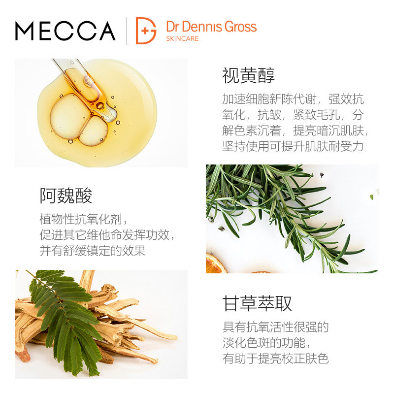 dr dennis gross丹尼斯医生3 a醇 MECCA海外眼部精华