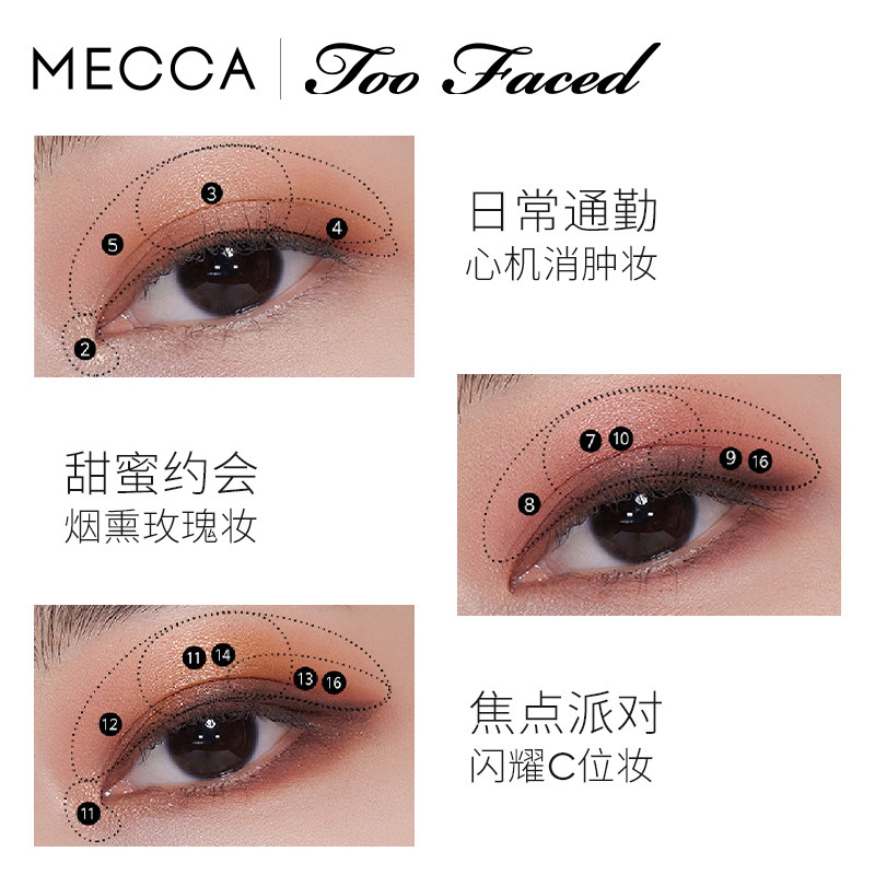 MECCA海外眼影