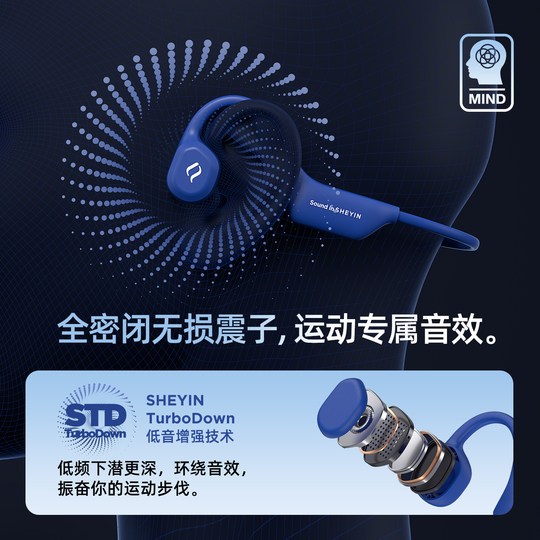 Professional sports bone conduction headphones