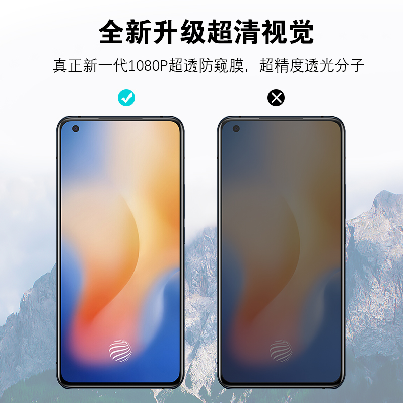 华为Mate60Pro防窥膜mate70pro+360度70隐私rs四面Pura70Utra偷窥Mate60非钢化70pro+不碎边rs全屏mate50/20x