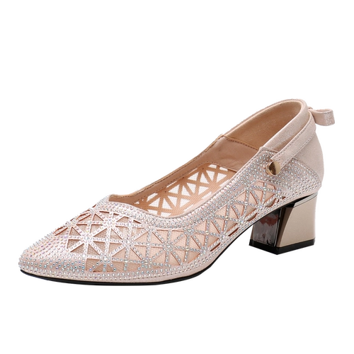 Модная обувь, танцующие сетчатые туфли, сандалии