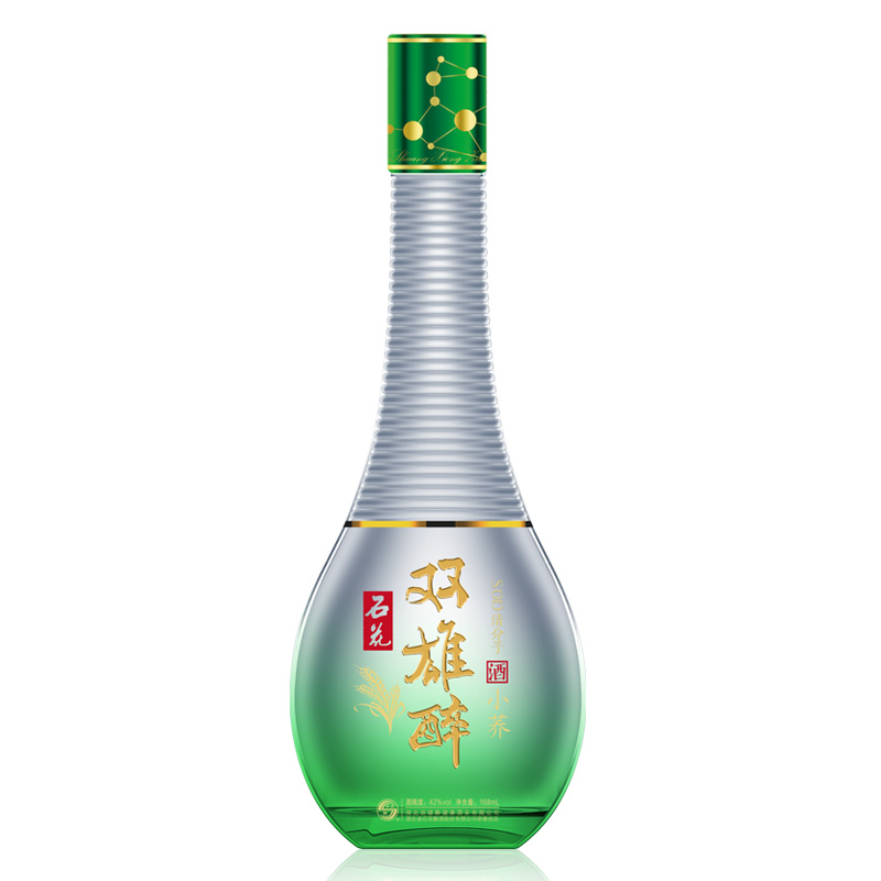 【天猫U先】双雄醉小荞42度168ml品鉴小酒版白酒两瓶装-图3