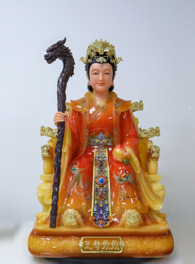 玉皇大帝王母娘娘神像汉白玉玉帝王母像体西王母真身居家供奉摆件