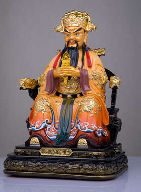 广济龙王菩萨树脂z家居摆件