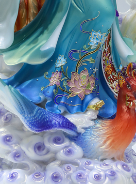 九天玄女神像汉白玉九天圣母娘娘战神踏凤九天玄女家用供奉摆件