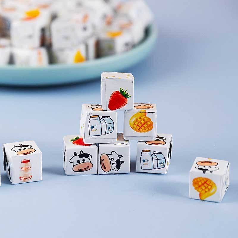 奶酪糖多种水果味小方块糖草莓牛奶味奶酪块儿童怀旧零食喜糖批发,淘宝优惠券,粉丝福利购,淘宝优惠卷
