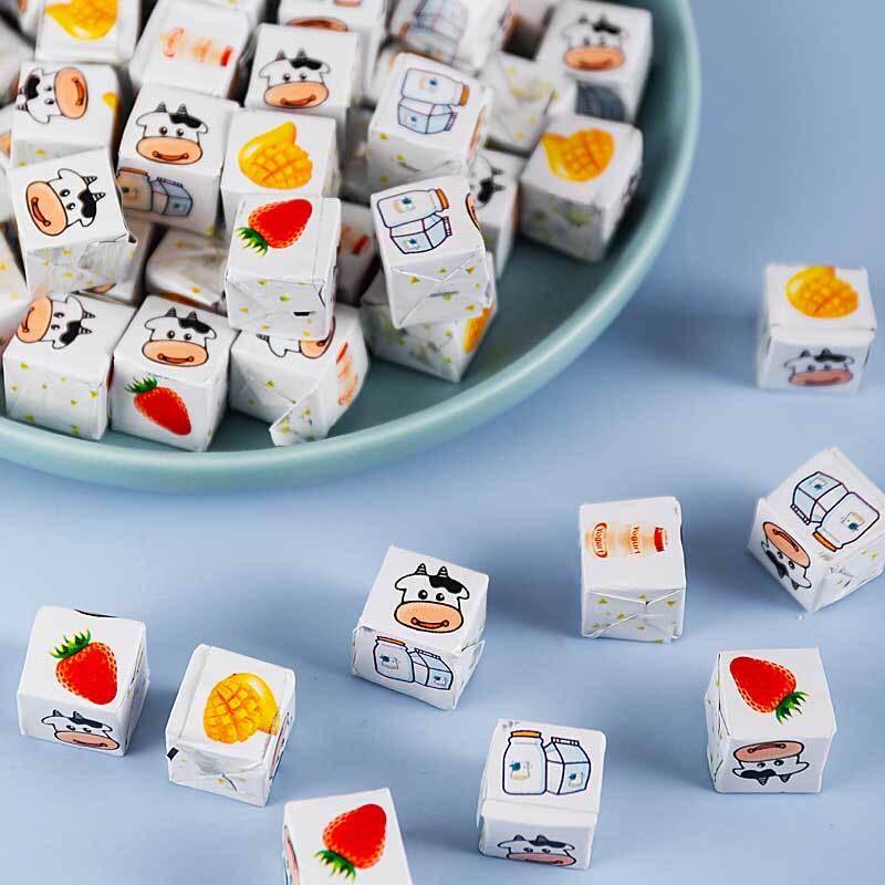 奶酪糖多种水果味小方块糖草莓牛奶味奶酪块儿童怀旧零食喜糖批发,淘宝优惠券,粉丝福利购,淘宝优惠卷