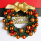 Christmas decorations garland door hanging rattan hotel decoration