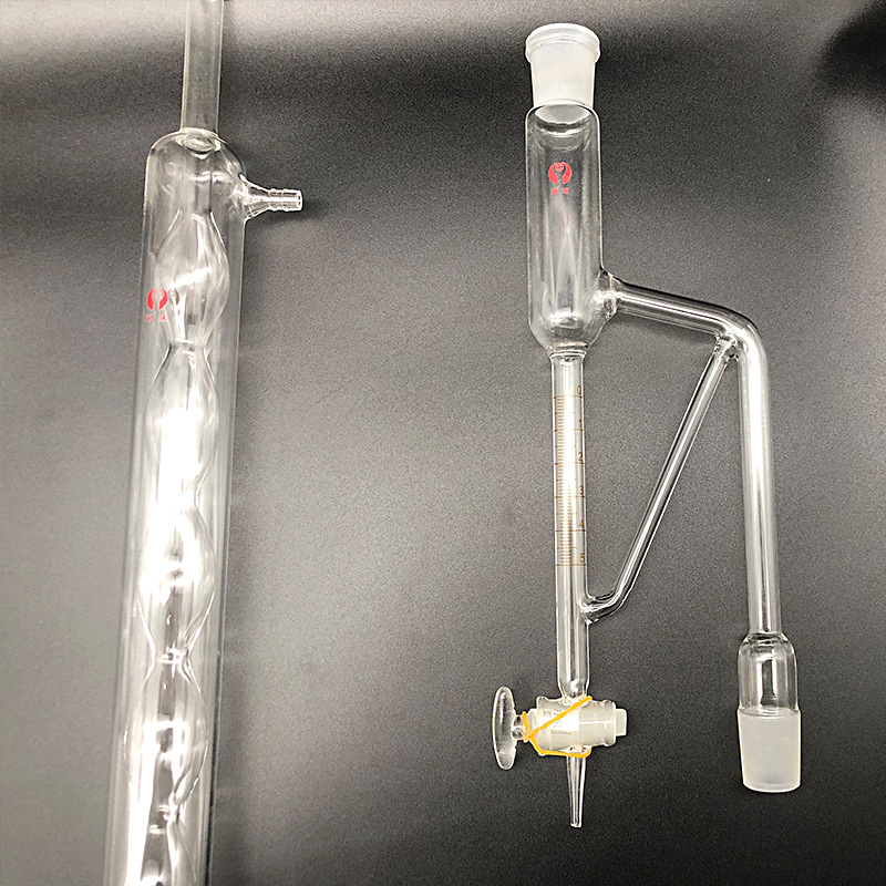 挥发油测定器磨砂口挥发油测定器轻油提取器挥发油量管提取装置 - 图2