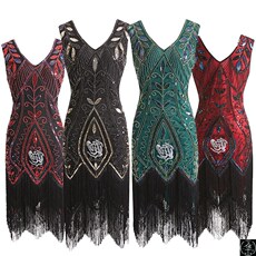 Женское платье flapper dress gatsby roaring