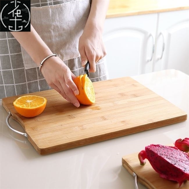 cutting board bamboo square sticky board small solid wood mo - 图2