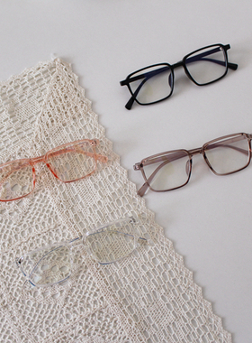 飒！好看上天的简约镜片平光眼镜