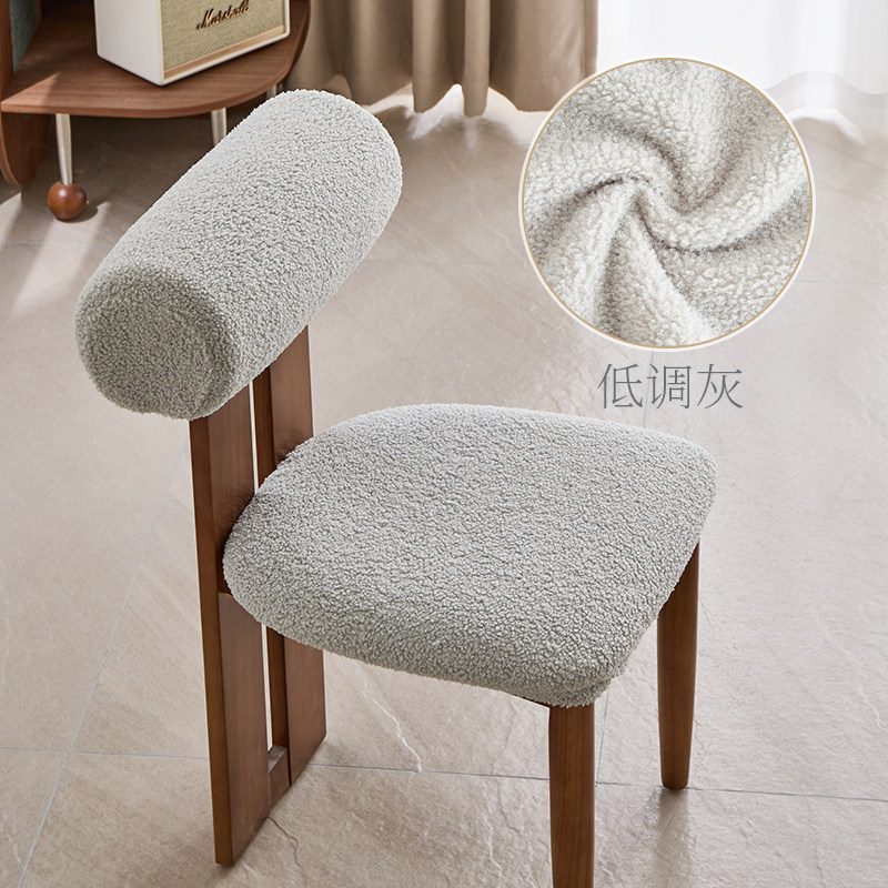 泰迪绒椅子套罩河马型椅套防猫抓椅子套加厚绒感椅子保护套中古风,淘宝优惠券,粉丝福利购,淘宝优惠卷