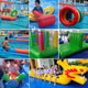 Inflatable water amusement equipment inflatable caterpillar dragon boat