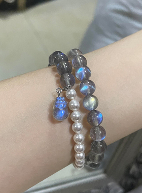 女灰月光原创设计晶体好薄利多销