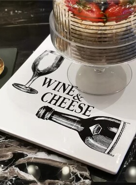 WINE&CHEESE陶瓷手柄砧板套装