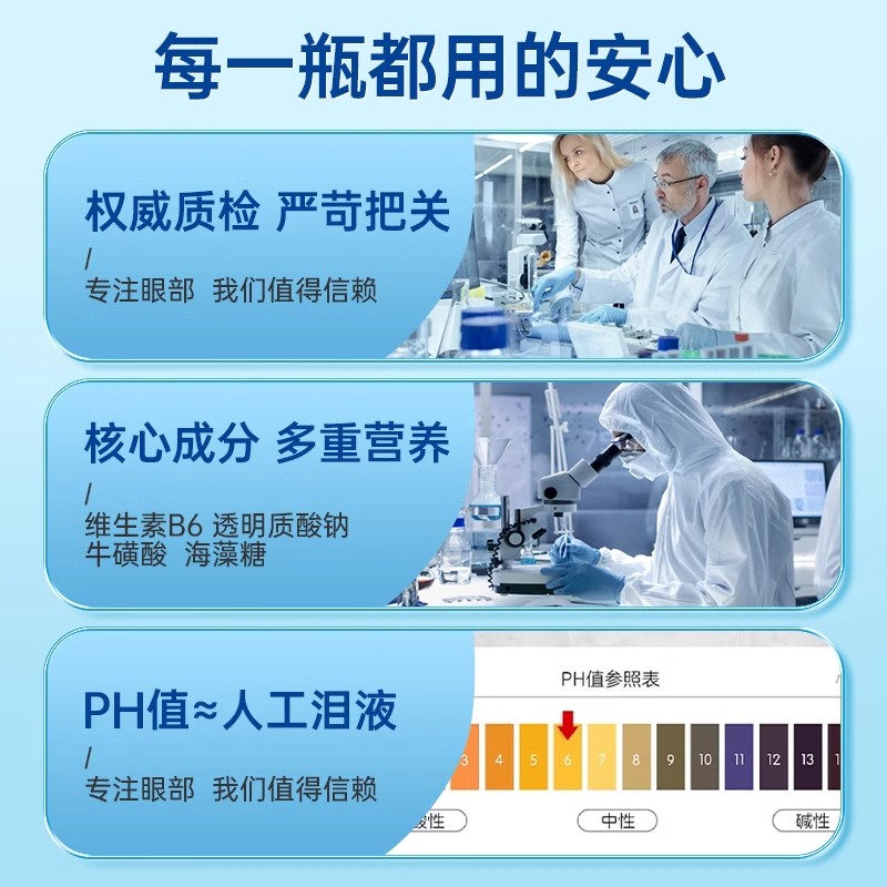 同仁堂草本洗眼液清洗眼睛缓解非眼疲劳干涩止痒水清洁眼部护理液