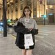 渐变色牛仔外套女秋季2025新款韩版宽松美式复古港味长袖夹克上衣
